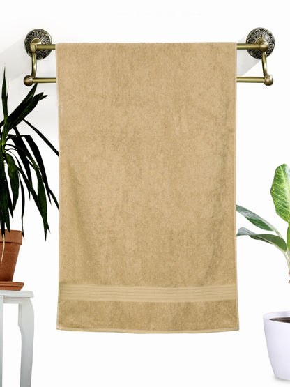 Dreamscape 100% Cotton 550 GSM Bath Towel | Beige