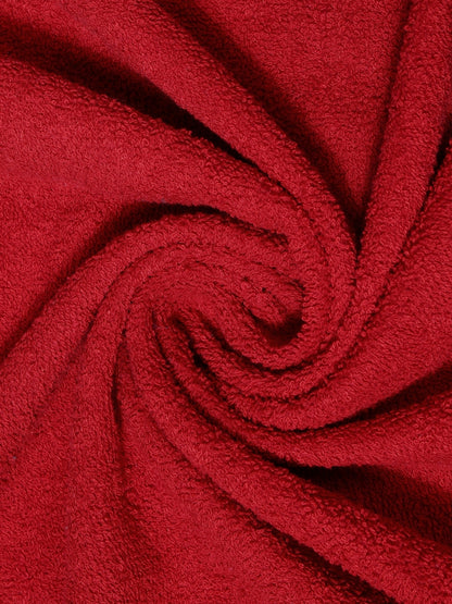Dreamscape 100% Cotton 520 GSM Bath Towel | Red