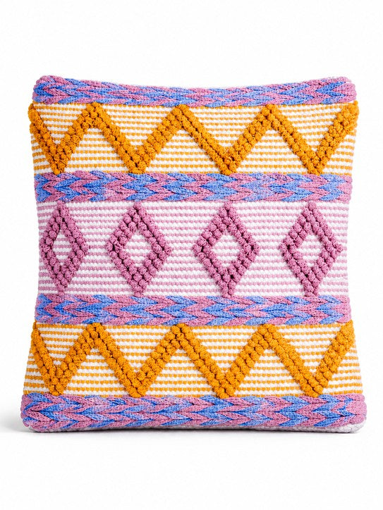 Home Ecstasy Boho Cushion Covers (Pack of 5), 18" x 18"