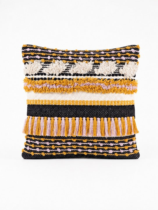 Home Ecstasy Boho Cushion Covers (Pack of 5), 18" x 18"