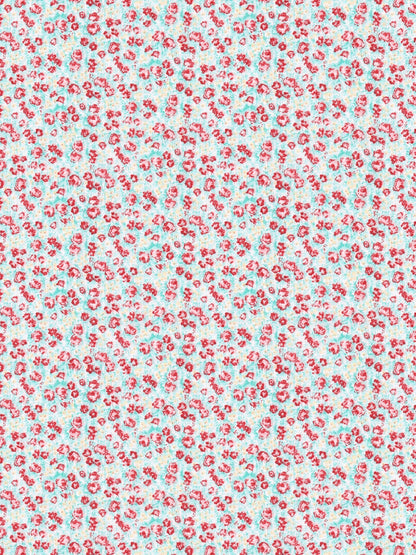 Home Ecstasy 100% Cotton 210 GSM Floral Dohar - Colour: Teal