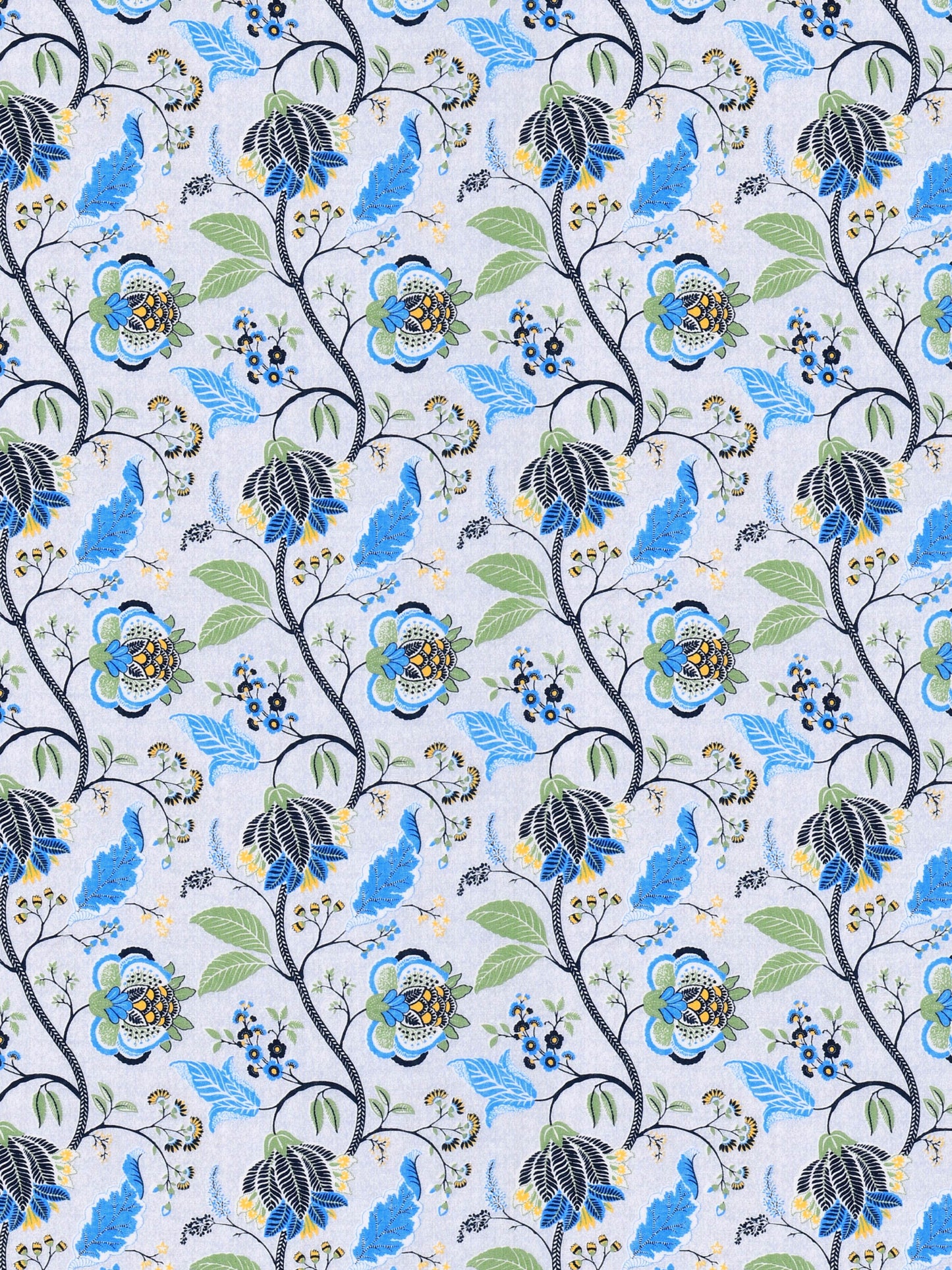 Home Ecstasy 100% Cotton 210 GSM Floral Dohar - Colour: Blue
