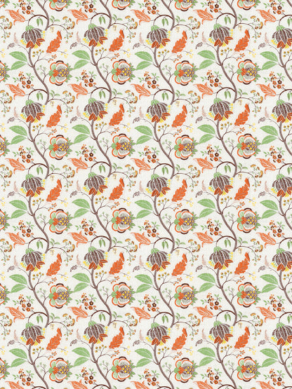 Home Ecstasy 100% Cotton 210 GSM Floral Dohar - Colour: Brown