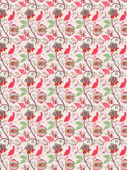 Home Ecstasy 100% Cotton 210 GSM Floral Dohar - Colour: Pink