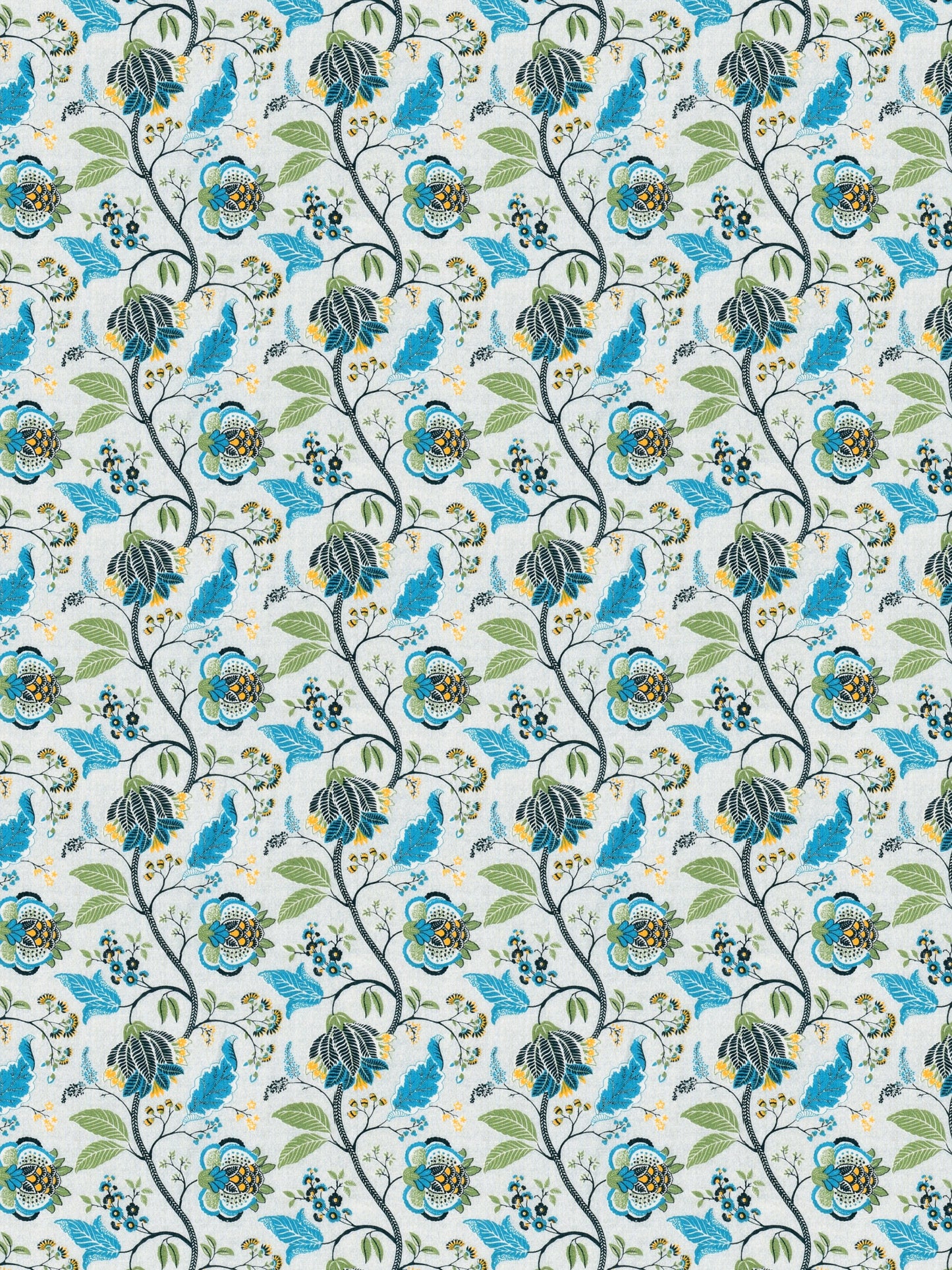 Home Ecstasy 100% Cotton 210 GSM Floral Dohar - Colour: Teal