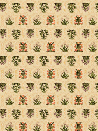 Home Ecstasy 100% Cotton 210 GSM Floral Dohar - Colour: Yellow