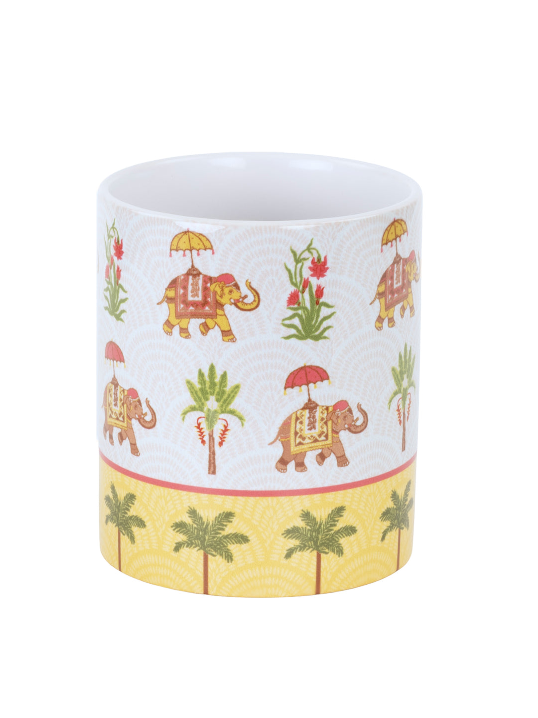Home Ecstasy Ceramic Mug | 320ml | Large | Yellow Daffodil | Ceramic | Premium