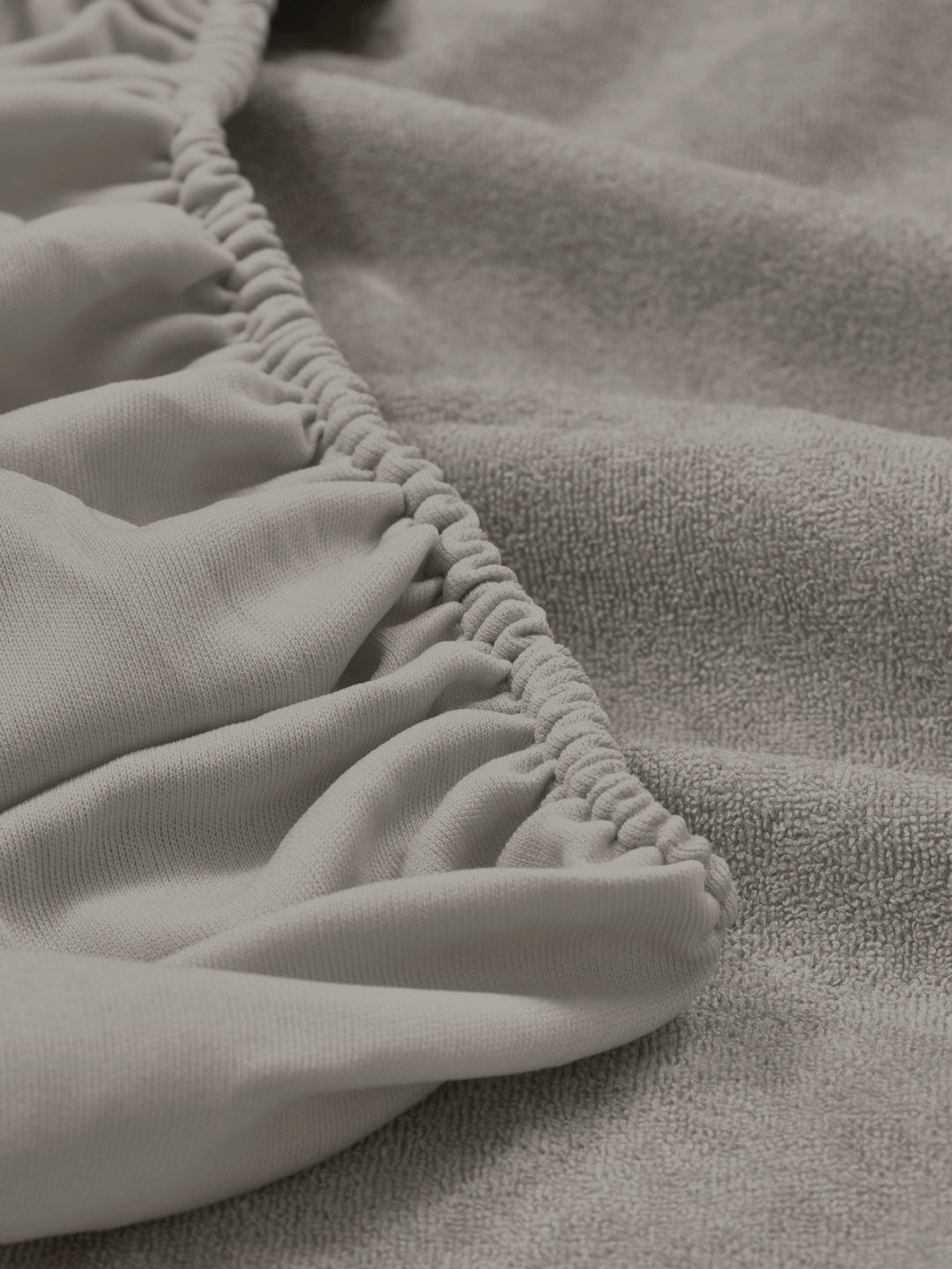 Home Ecstasy 100% Cotton Mattres Protector | 200GSM | Grey