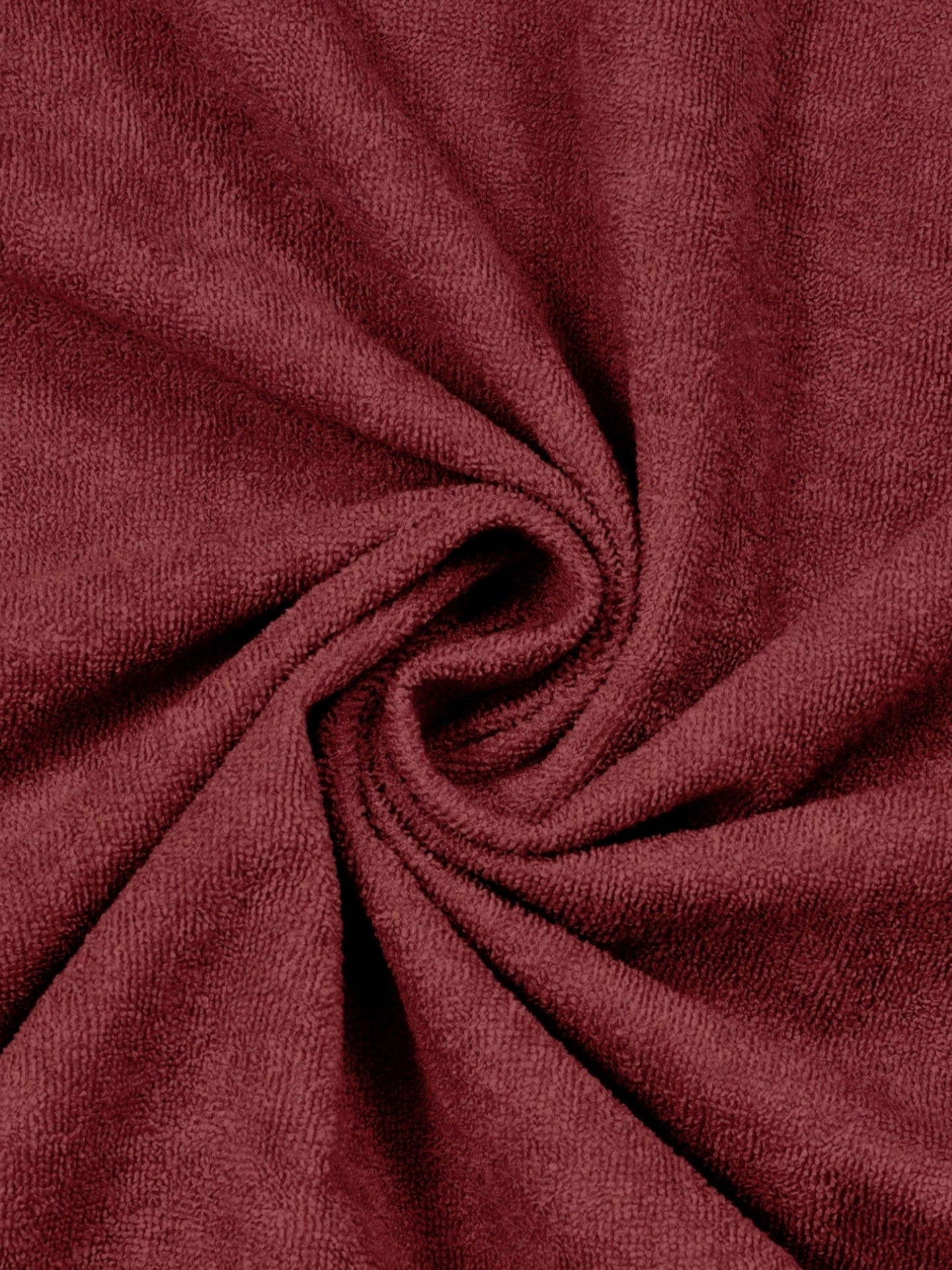 Home Ecstasy 100% Cotton Mattres Protector | 200GSM | Maroon