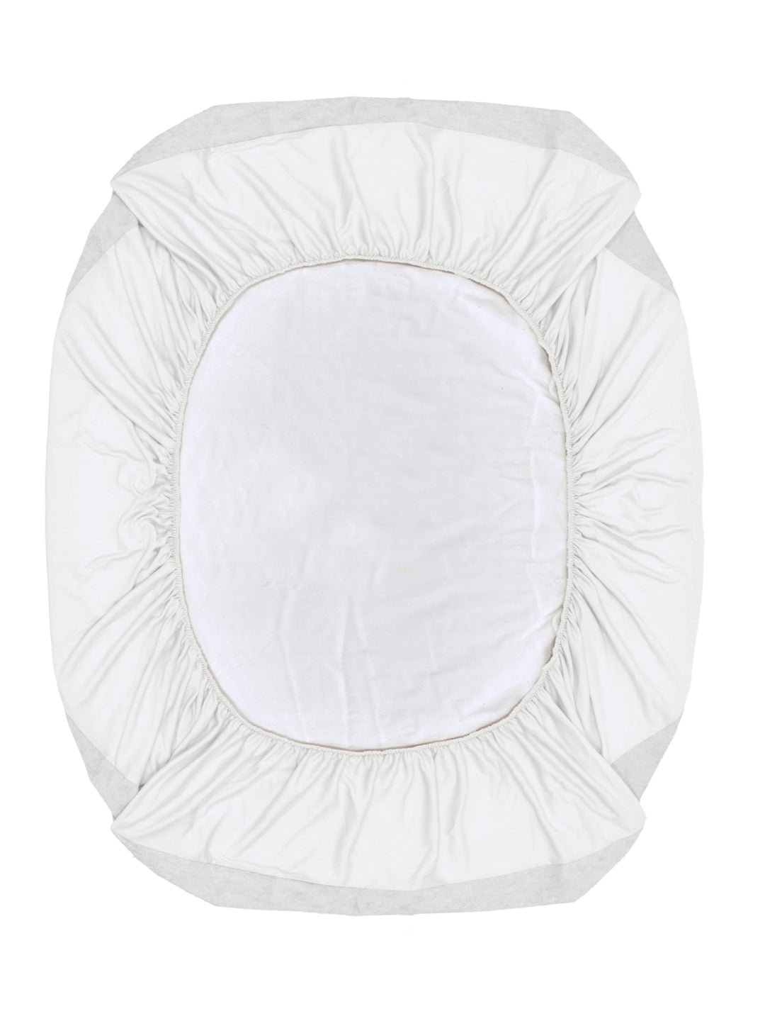 Home Ecstasy 100% Cotton Mattres Protector | 200GSM | White