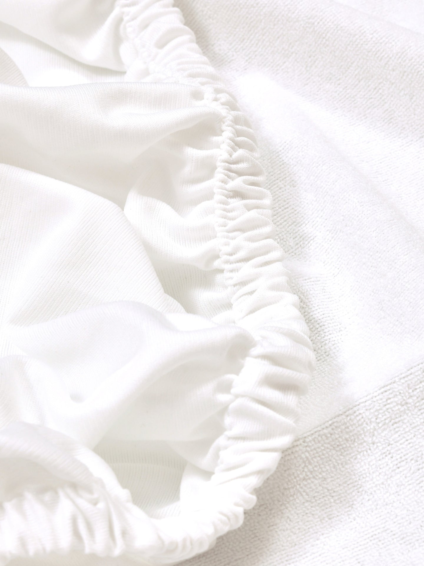 Home Ecstasy 100% Cotton Mattres Protector | 200GSM | White