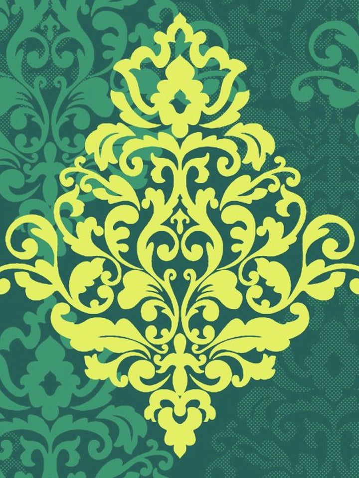 My Room 100% Cotton Ethnic Bedsheet Set | 140 TC | Green