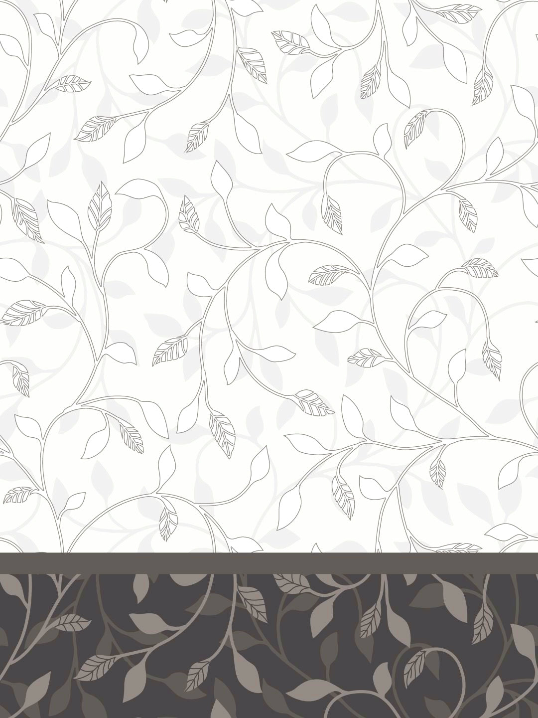 My Room 100% Cotton Floral Bedsheet Set | 140 TC | Black