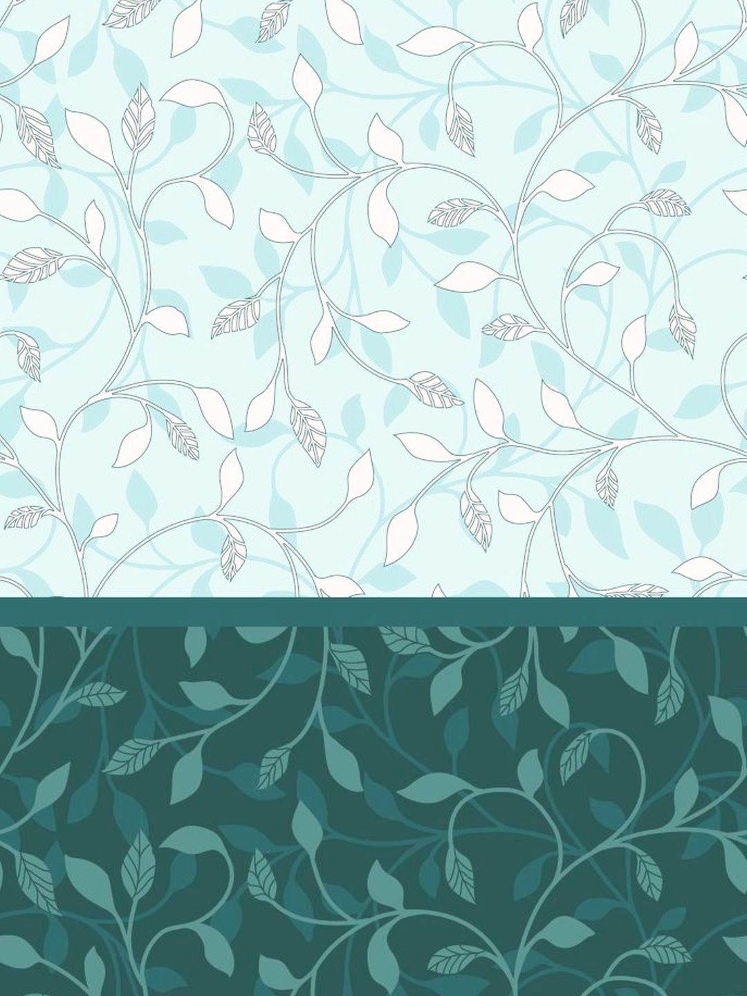 My Room 100% Cotton Floral Bedsheet Set | 140 TC | Teal Green