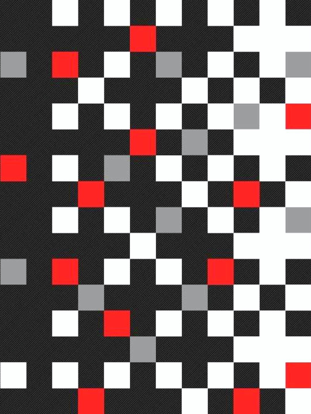 My Room 100% Cotton Geometri Bedsheet Set | 140 TC | Black