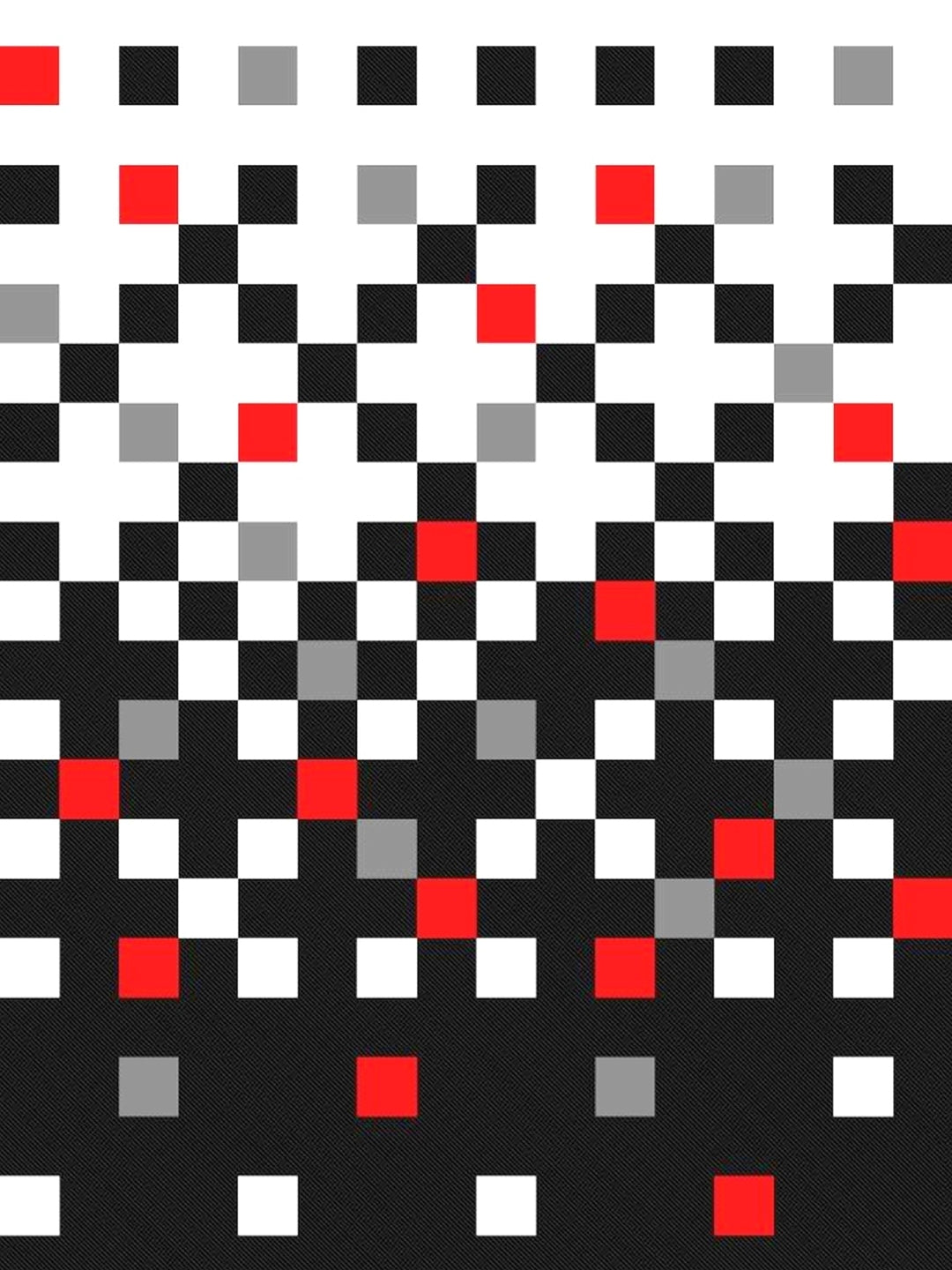 My Room 100% Cotton Geometri Bedsheet Set | 140 TC | Black