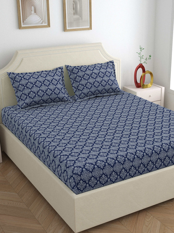 Dreamscape 100% Cotton 300TC Premium Bedsheet Set