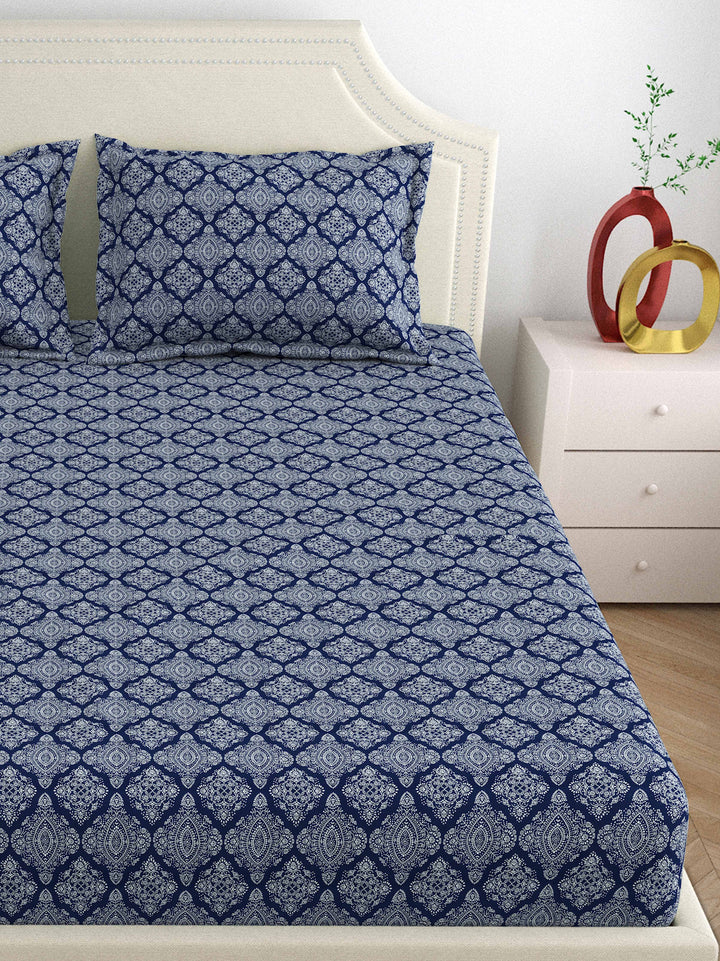 Dreamscape 100% Cotton 300TC Premium Bedsheet Set
