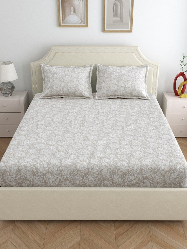 Dreamscape 100% Cotton 300TC Premium Bedsheet Set