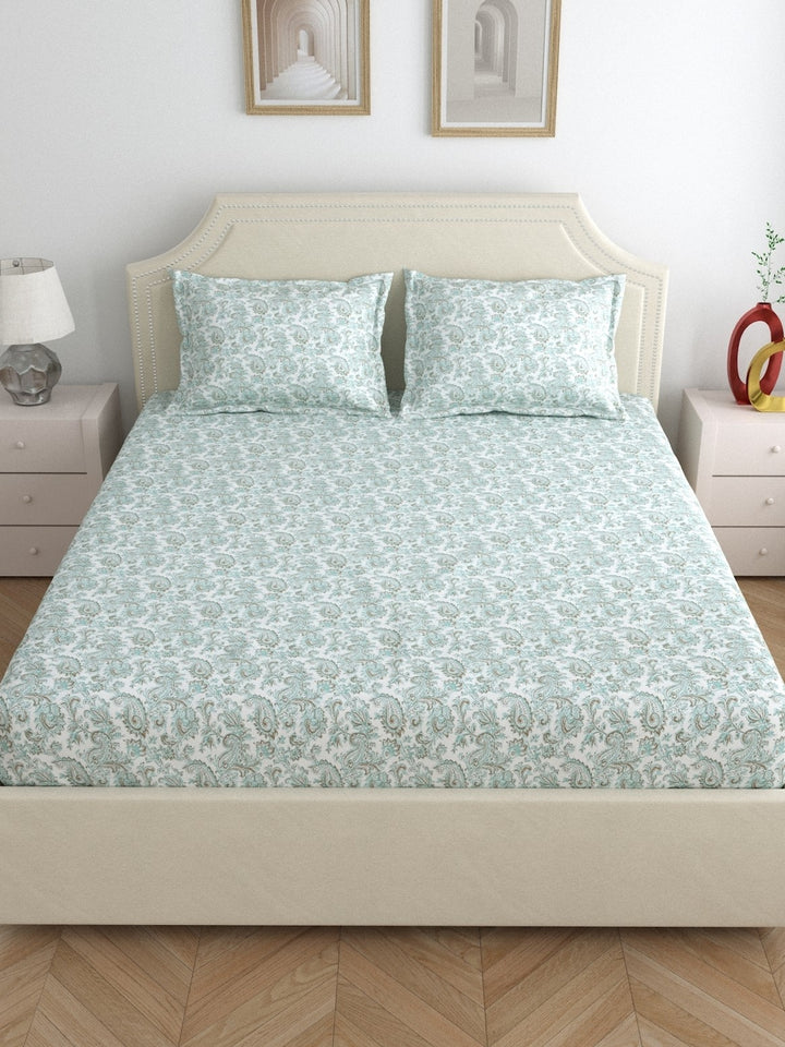 Dreamscape 100% Cotton 300TC Premium Bedsheet Set
