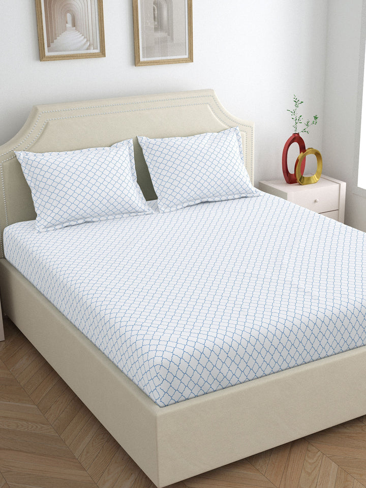 Dreamscape 100% Cotton 300TC Premium Bedsheet Set