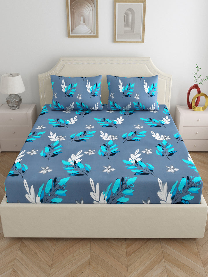 Dreamscape 100% Cotton 180TC Floral Bedsheet Set