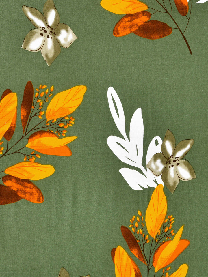 Dreamscape 100% Cotton 180TC Floral Bedsheet Set