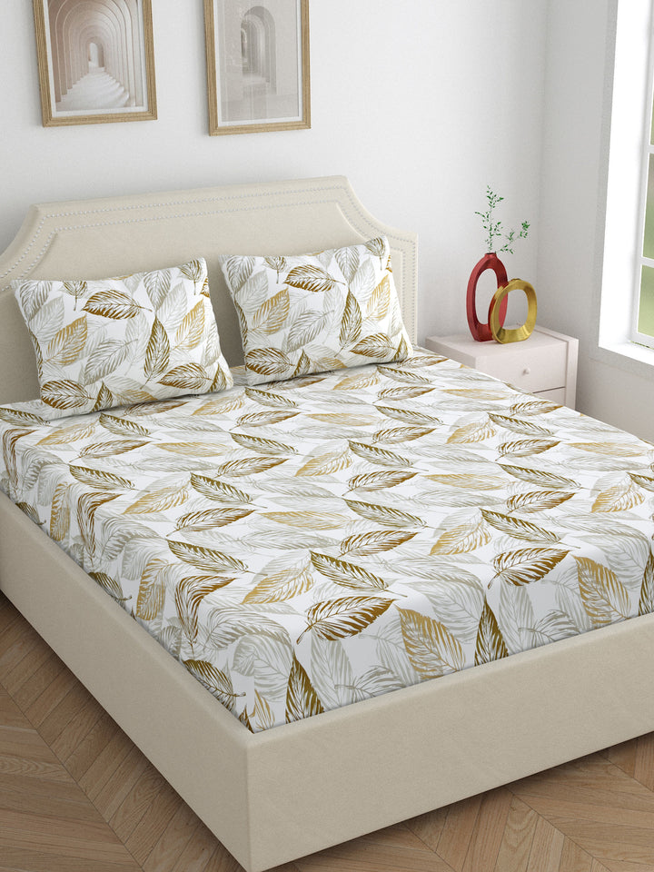 Dreamscape 100% Cotton 180TC Floral Bedsheet Set