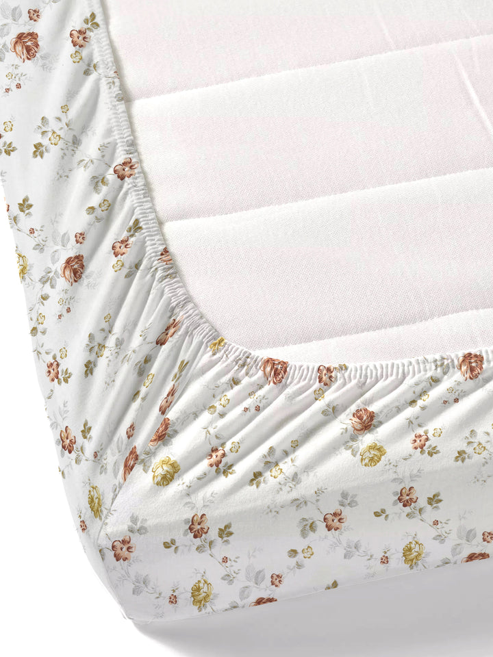 Dreamscape 100% Cotton 300TC Floral Bedsheet Set