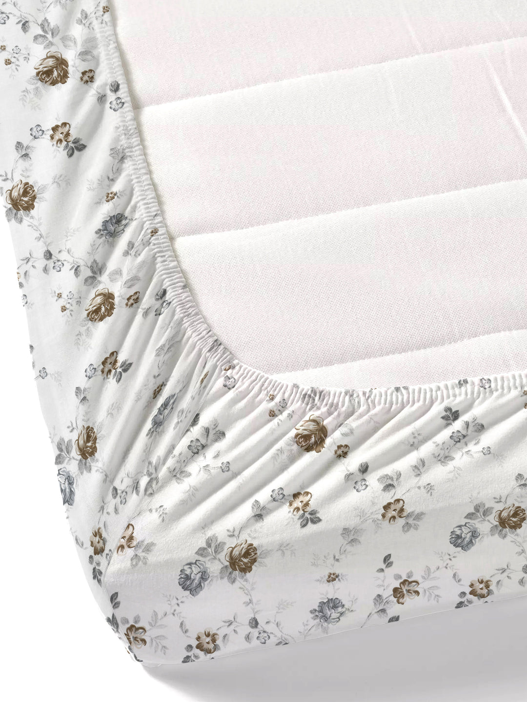 Dreamscape 100% Cotton Floral Bedsheet Set | 300 TC | Green