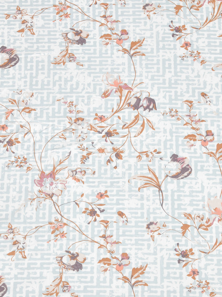 Dreamscape 100% Cotton 250TC Floral Bedsheet Set