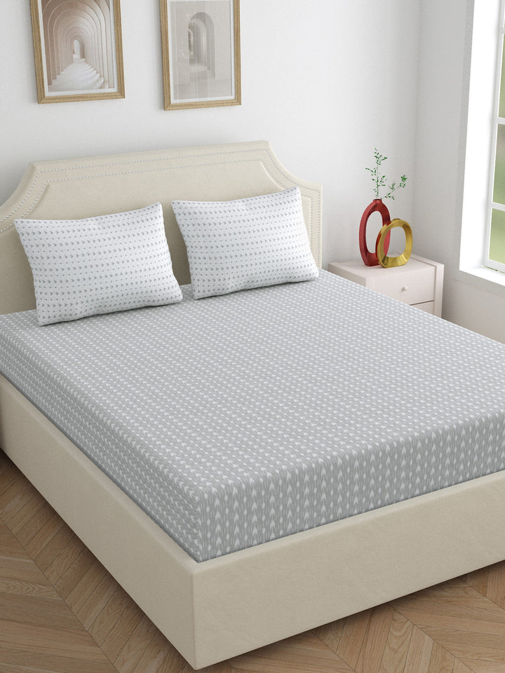Dreamscape 100% Cotton 250TC Abstract Bedsheet Set