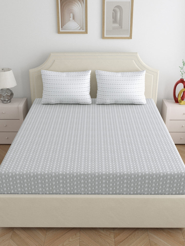 Dreamscape 100% Cotton 250TC Abstract Bedsheet Set