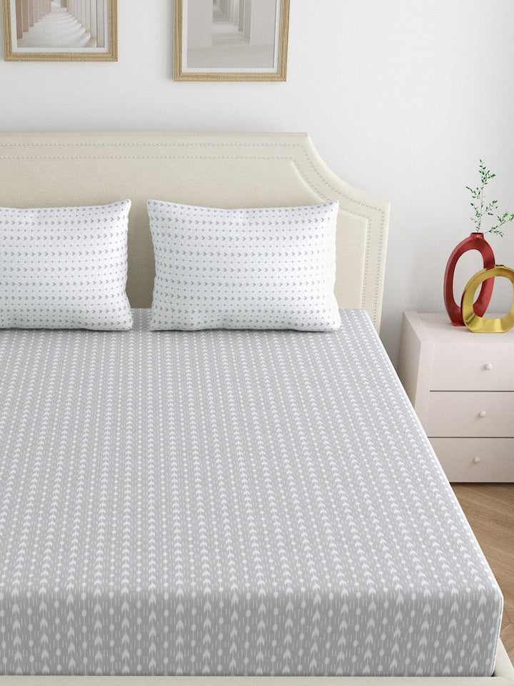 Dreamscape 100% Cotton 250TC Abstract Bedsheet Set