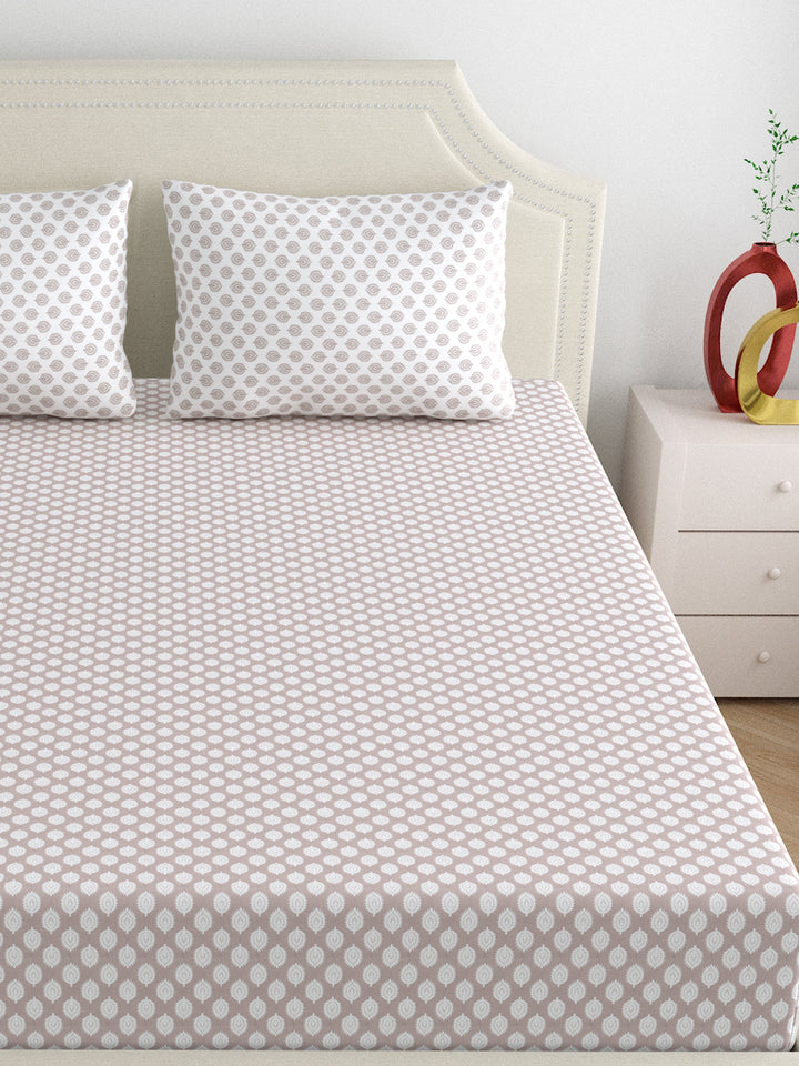 Dreamscape 100% Cotton 250TC Abstract Bedsheet Set