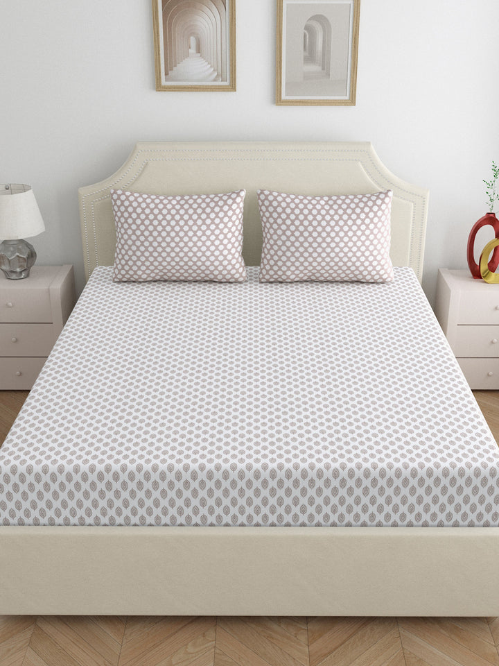Dreamscape 100% Cotton 250TC Abstract Bedsheet Set