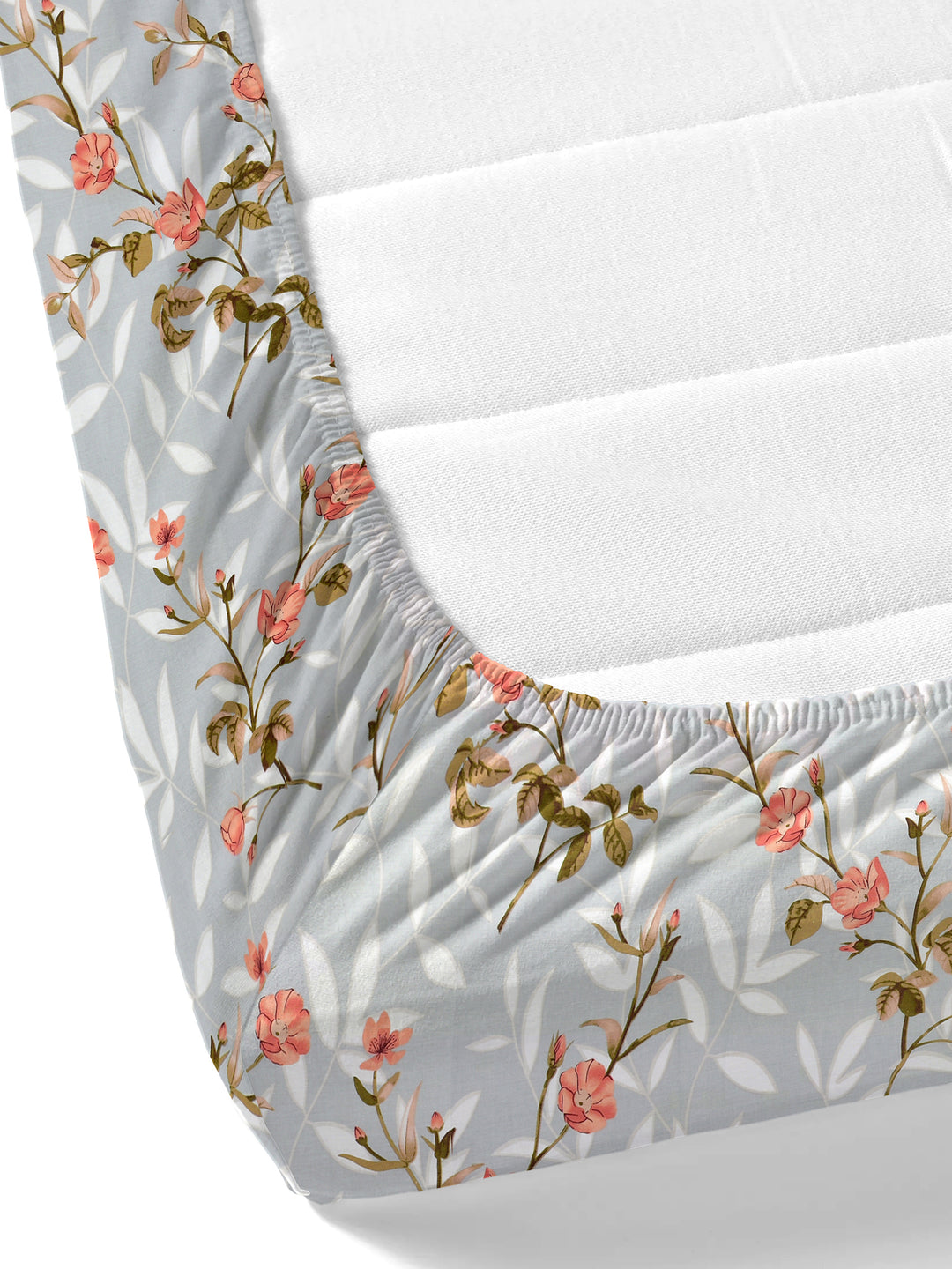 Dreamscape 100% Cotton 200TC Floral Bedsheet Set