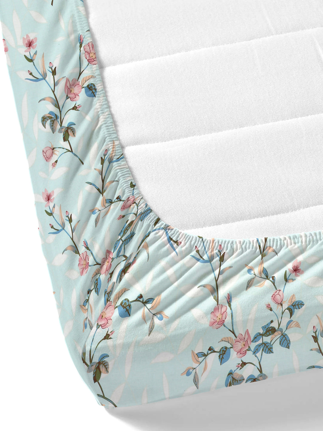 Dreamscape 100% Cotton 200TC Floral Bedsheet Set